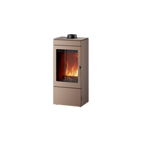 Estufa de leña BLAZE ELEMENT M -acabado pearl brown