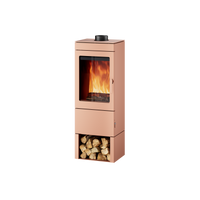 Estufa de le&ntilde;a BLAZE ELEMENT M+ - acabado mauve
