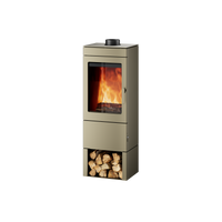 Estufa de le&ntilde;a BLAZE ELEMENT M+ - acabado pearl beige